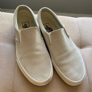 Vans slip-on - cream suede